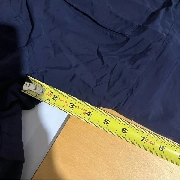 World Wide Sportsman Mens Convertible PANTS Fishing Zip Off Shorts Navy M - Picture 12 of 13